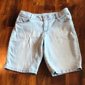 Gymboree girls denim bermuda shorts